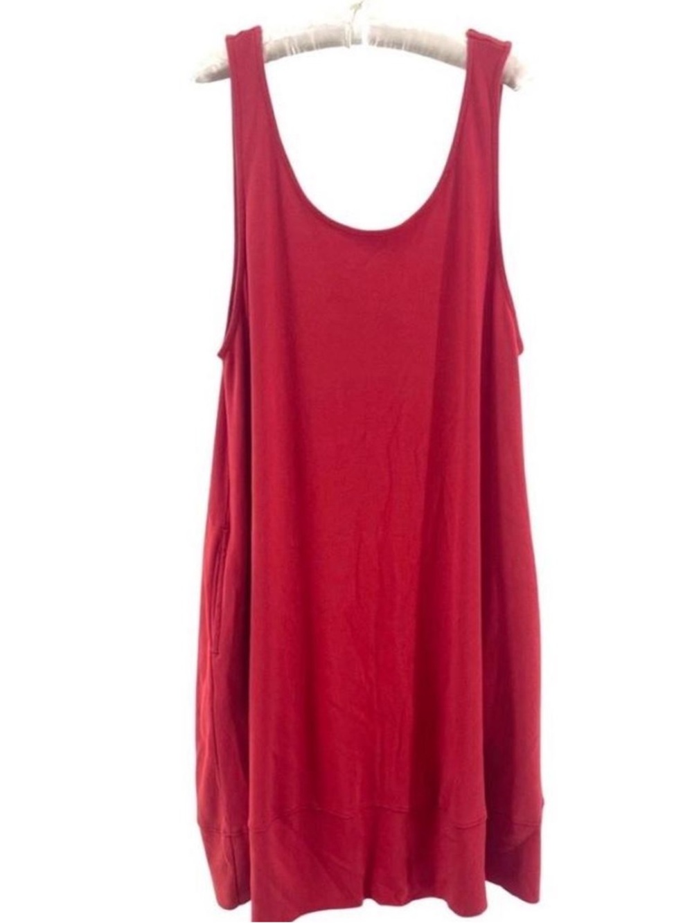 Free People Pink Ribbed Tank Dress